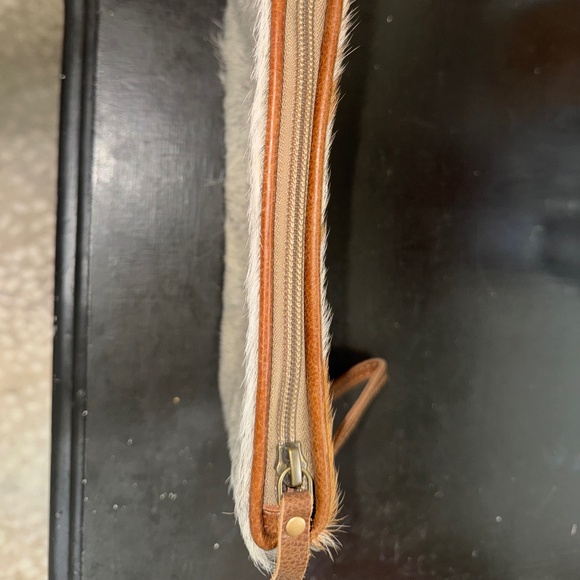 Myra Bag Cowhide & Leather Wristlet - Picture 3 of 5